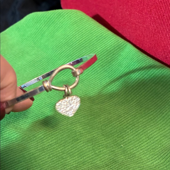 Silver Heart Charm Bracelet - Picture 5 of 5